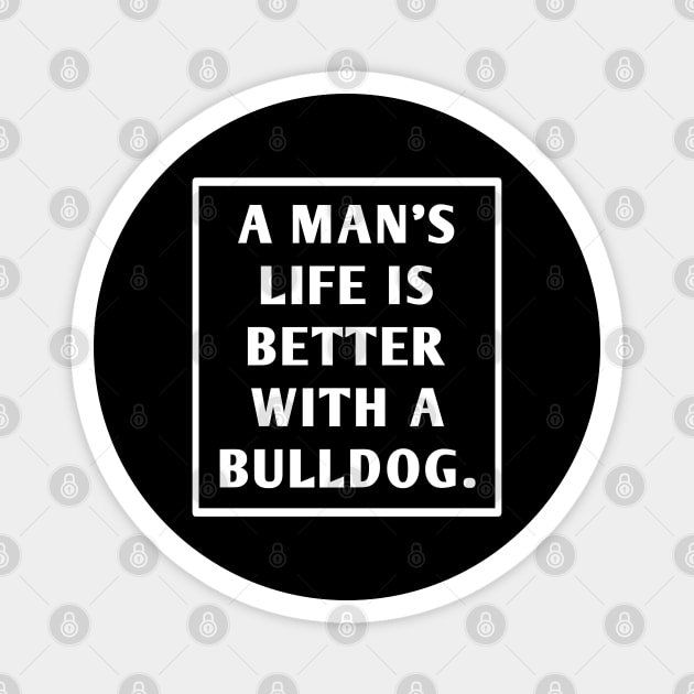 Bulldog Lover Magnet by BlackMeme94